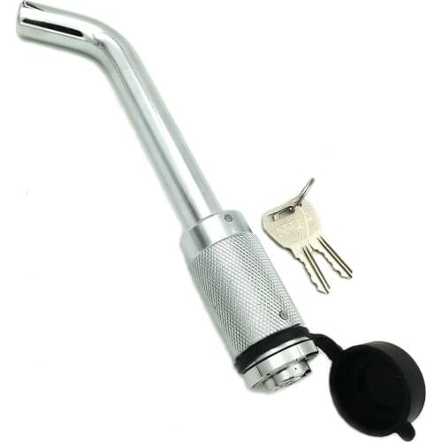 2Pcs Trailer Hitch Receiver Lock Dogbone Style Latch Lock Caravan Accessories Dia 5/8 Inch Bent Pin For Towing Truck Car Boat