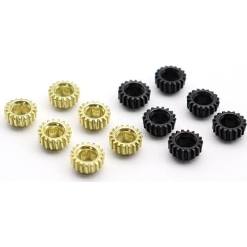 6pcs Hexagonal Open Gear Tuners Tuning Pegs Machine Heads Mount Hex Hole 1:18 Gear
