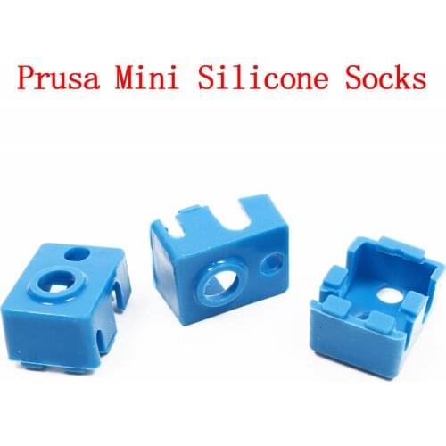 Blurolls Prusa Mini 3d printer extruder heat block silicone socks