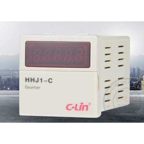 C-Lin c-lin 5 digit display counter HHJ1-C AC220 (alternative JDM12A)