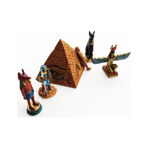 Ancient Egypt Mythology Figure Grim Reaper Anubis Decor Statue Home Decoration Figurines Desktop Decoration Dog God Sculpture