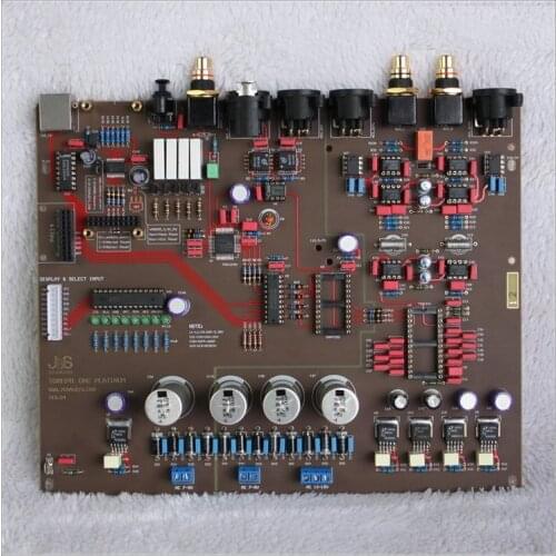 TDA1541 DAC audio decoder board finished board