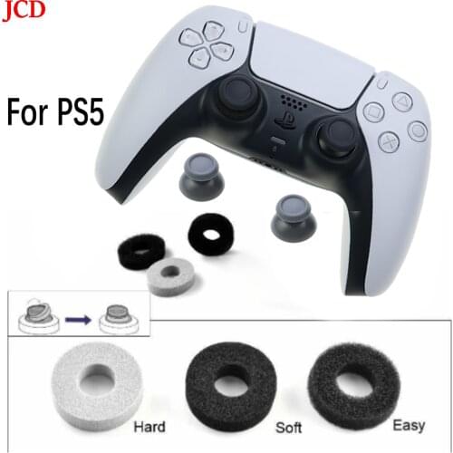 JCD 2Pcs Tension Adjustment Analog Stick Aim For PS5 XBOXONE Switch Pro Sponge Auxiliary Ring