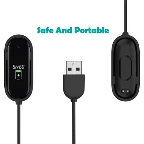Charger Cable For Mi Band 3 4 Smart Wristband Bracelet For Xiaomi MiBand 4 3 Charging Cable USB Data Cradle Charger Adapter Wire