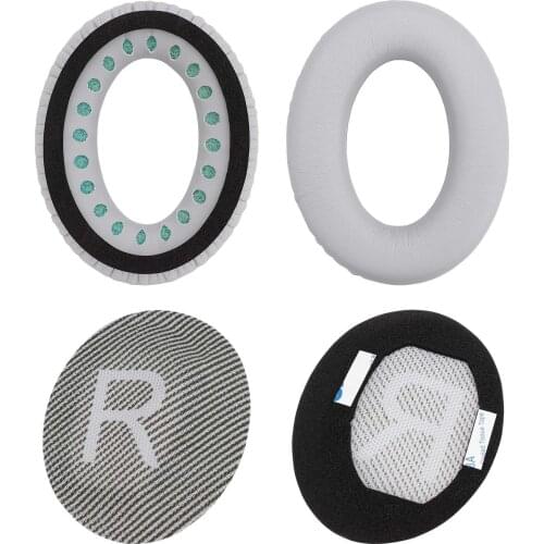 QC35 Replacement Ear Pads Cushion kit Muffs Parts Compatible with Bose quietcomfort 35 ii Wireless Headphones