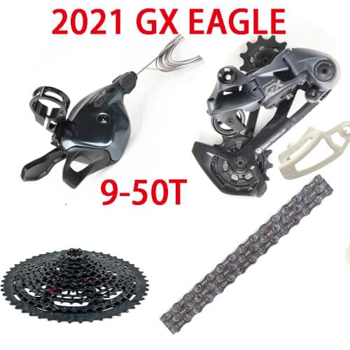 Original 2021 SRAM GX Eagle 12v MTB Bicycle Parts Kit shifter Lever Rear Derailleur Cage 9-50T Cassette k7 XD body fit Chain