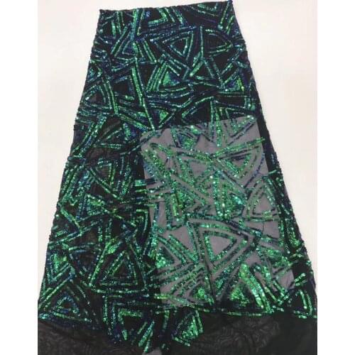 Lovely embroidery soft tulle mesh SYJ-8519 Graceful African French Lace Fabric