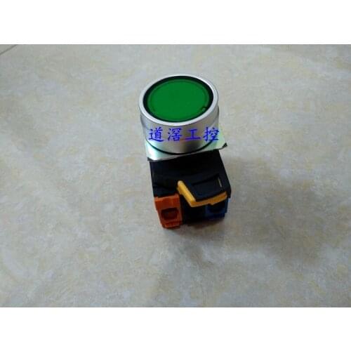 Lamp Automatic Reset Green Push-Button Switch A22NL-MGM-TGA-G101-GC