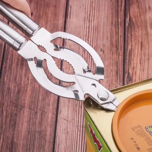 Isfriday 2021 Best Cans Opener Kitchen Tools Professional handheld Manual Stainless Steel Can Opener Side Cut Manual Jar opener