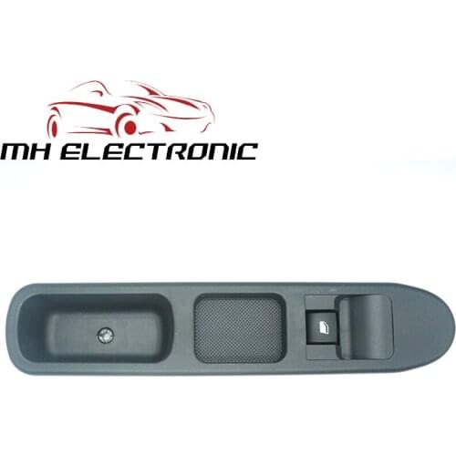 MH Electronic Single Window Control Switch With Frame 4 Pin 6490.HQ 6490HQ 6554.HJ 6554HJ 6554.QL for Peugeot 207 2007 - 2015