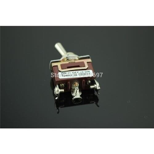 Toowei Switch Toggle Switch 3pins ON-OFF-ON 15A 250VAC/ 20A 125VAC 2Pieces Free Shipping