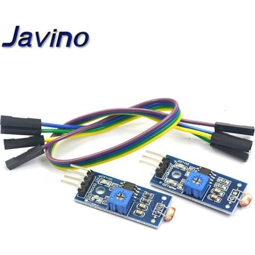 Photosensitive brightness resistance sensor module Light intensity detect New For Arduino 3/4pin DuPont line