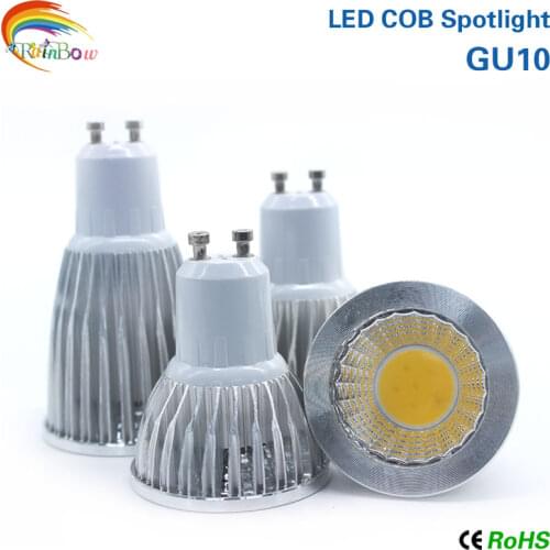 1Pcs LED Spotlight Bulb GU10 MR16 E27 9W 12W 15W 220V MR16 DC12V LED Bulb lamp Kitchen Corridor Stairs Balcony lighting