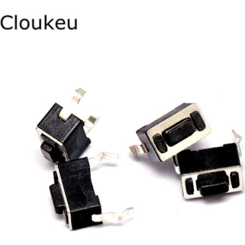 100Pcs Black 3*6*5mm DIP2 3x6x5 Touch micro Push Button Switch