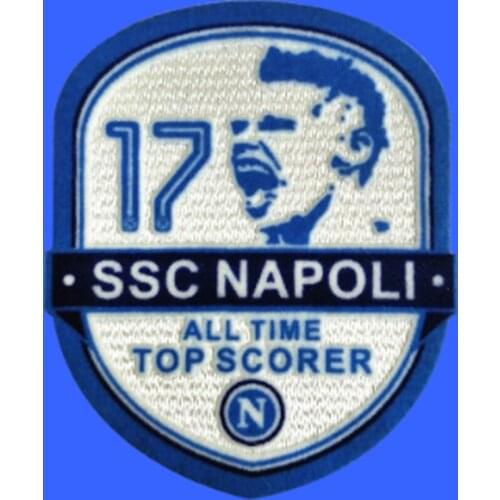 2017 champions Serie league patch Print badges,Soccer Hot stamping Patch Badges world cup DIY