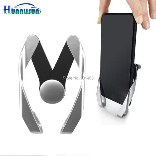 Car Mobile Phone Holder Air Vent Mount Stand Adjustable GPS Bracket For iPhone 7 Samsung S7 Edge Note 7 Mobile Phone Holder