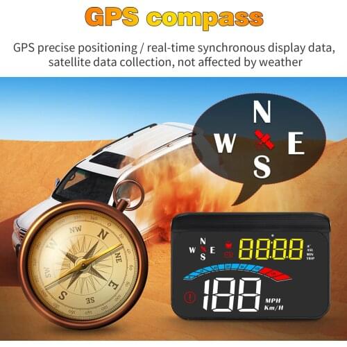 Car Head Up Display Smart Modified General HD Monitor Smart Car Head-up Display HD HUD Car Accessories