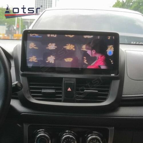 For Toyota Yaris Vios 2017+ Android Car Radio Car GPS Navigation Auto Stereo Multimedia Player Tape Recorder DSP Carplay 4G WIFI