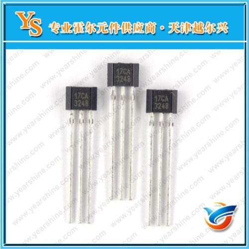 10PCS/LOT MLX90217LUA-CAA-000-BU MLX90217LUA MLX90217 17CA TO-92 Hall-Effect Cam Sensor
