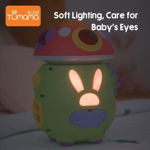 Baby Electronic Musical Toy Mushroom Activity Sensory Toys for Boys Girls