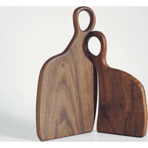 Black walnut solid wood cutting board bread wooden cutting board chopping board
