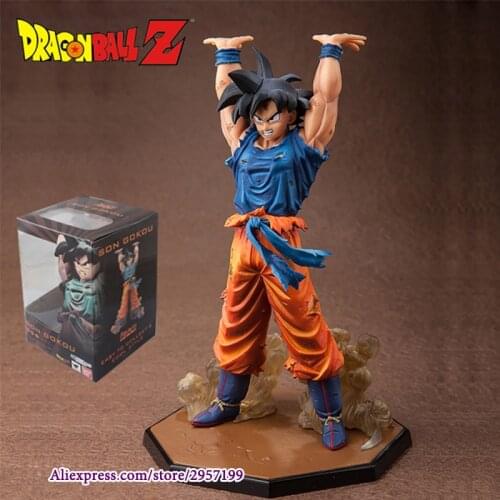 Anime Dragon Ball Z ZERO Son Goku Genki Dama Spirit Bomb Action Figures Collectible Model Doll Toys Figurals Brinquedos 6.8