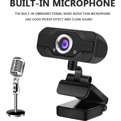 Full HD 1080P webcam USB2.0 video recording camera real-time webcam with microphone webcam for online teaching live broadcast