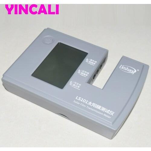 Solar Film Transmission Meter LS101 Window Tint Meter measure and display UV, IR rejection and visible light transmission value