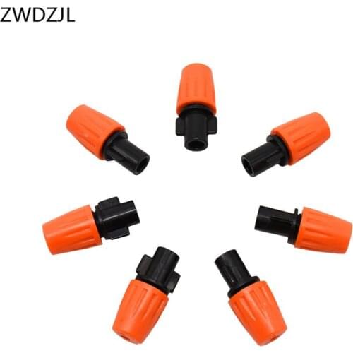 Wholesale Adjustable Single Water Misting Sprinkler Nozzle Micro Irrigation Accesories Set For Balcony Garden 100pcs