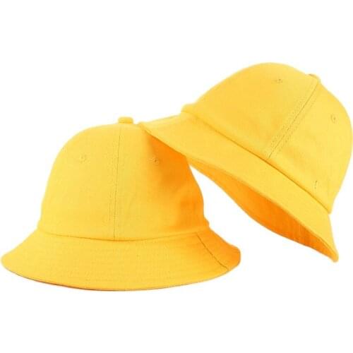 Baby Hat Summer Leisure Solid Bucket Hat Unisex Baby Sun Cap Children Boy Caps Girl Fisherman Hats