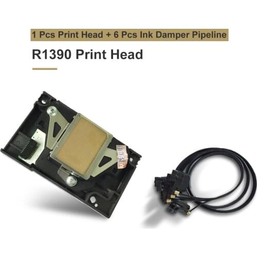 OYfame R1390 Printhead F173050 Print Head With Damper For Epson 1390 1400 1410 R1390 R360 R260 R270 R380 R390 L1800