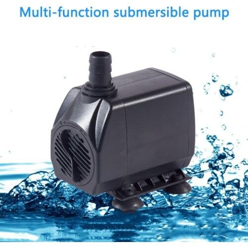 Ultra Low Noise Submersible Water Fountain Pump 70W Fish Tank Fountain Aquarium Water Pump Flowing Fish Supplies