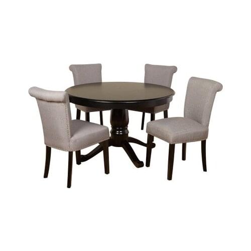 Italian minimalist design simple modern light luxury retro make-up chair linen cloth art dresser dining chair back