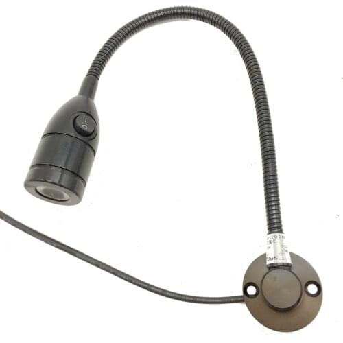 3W 12V CAR INTERIOR GOOSENECK LED READING LIGHT