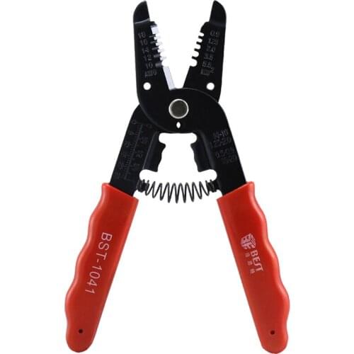 High Quality Wire Stripper Stripping Tool with Lock DIY Side Cutting Nippers Pliers Hand Tools