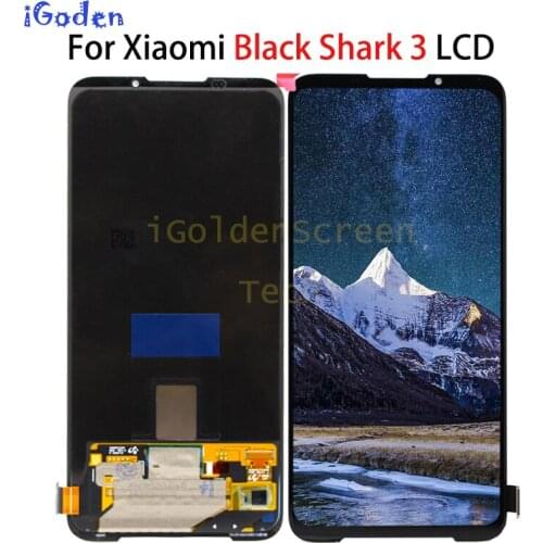 For Xiaomi Black Shark 3 Lcd Screen Display+Touch Glass Digitizer Full Assembly Replacement Parts For Xiaomi BlackShark 3 Lcd