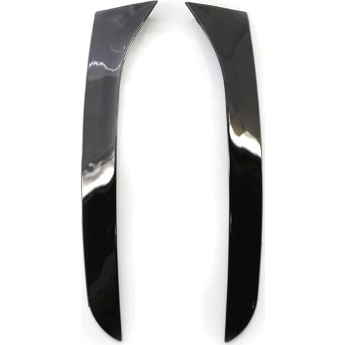 1 Pair Gloss Black Rear Window Side Spoilers Rear Window Side Wing Trim Cover Car Vehicle for VW Passat B7 Variant Wagon 11-15