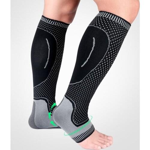 1 Pc Sports Leg Sleeve Pads Safety Running Cycling Compression Sleeves Calf Leg Shin Splints Leg Warmers Sport Safety Protection