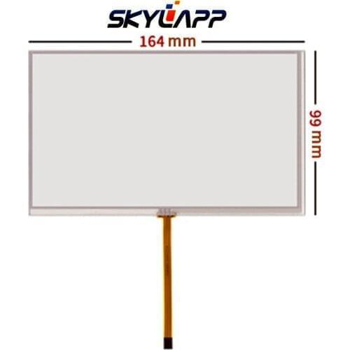 10 Pcs 7''Inch TouchScreen 164mm*99mm AT070tn92 AT070tn94 HSD070idw1 D00 E11 Resistance Handwritten Touch Panel Screen Glass