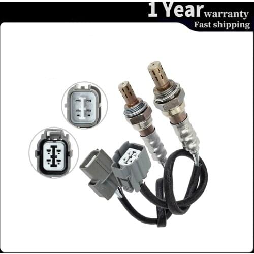 4 Wires Oxygen O2 Sensor Upstream / Downstream For 2001-2005 Honda Civic 1.7L D17A7 Engine Replacement parts 2 pcs