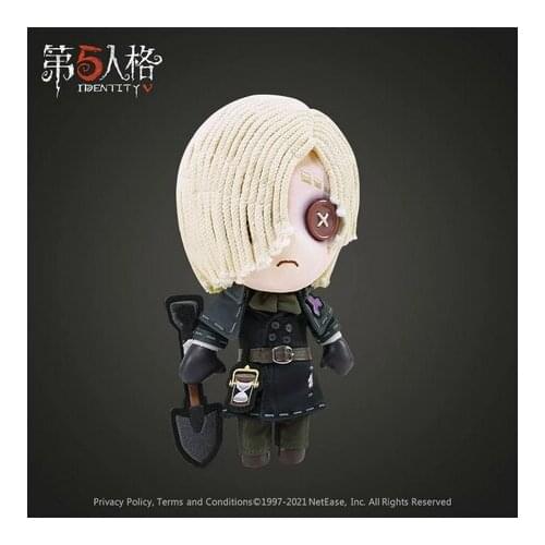 Anime Game Identity V Original Survivor Grave Keeper Cosplay Plush Doll Toys Andrew Kreiss Change Suit Dress Up Clothing Gifts