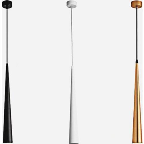 Dimmable COB Cone LED Modern pendant light Aluminum&metal home 7W 9W 12W 15W hang lamp living room bar cafe droplight fixture