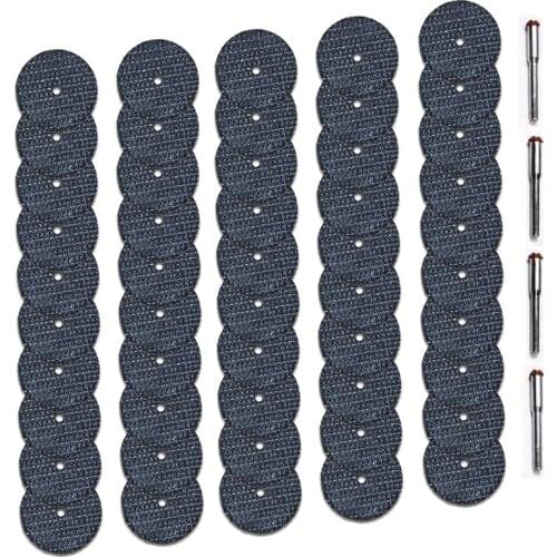 50pcs Fiberglass Reinforced Cutting Disc Cut Off Wheel Dremel Disc Abrasive Tool for Dremel Rotary Tool Mini Drill