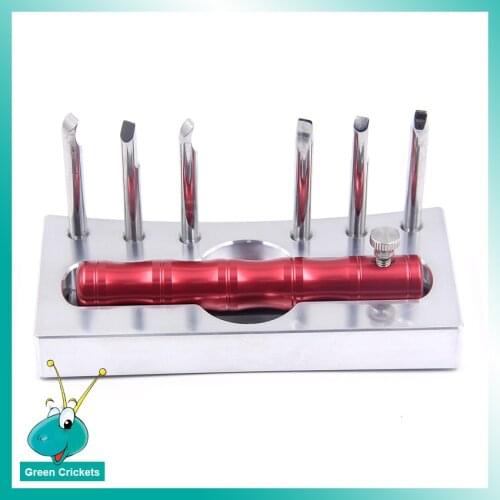 High End 6 in 1 Watch Back Case Pry Tools kit Lever type case opener Watch Tool For Watchmakers