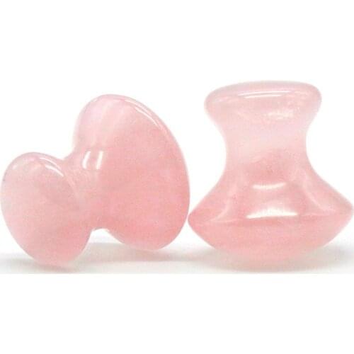 1pcs Face Lift Tools Jade roller Face Arms Neck Massage Roller Face Body SPA Massage Rose Quartz Roller
