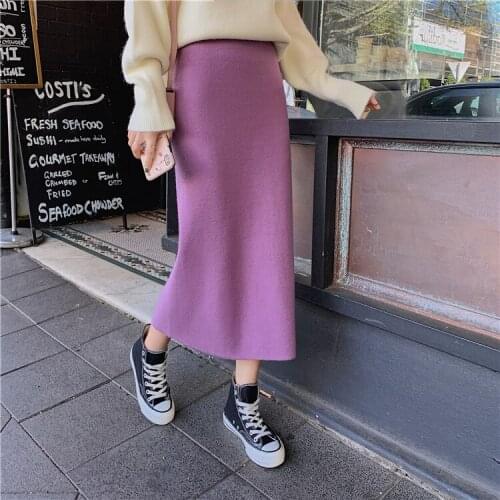 Kartoska Midi Pencil Skirts