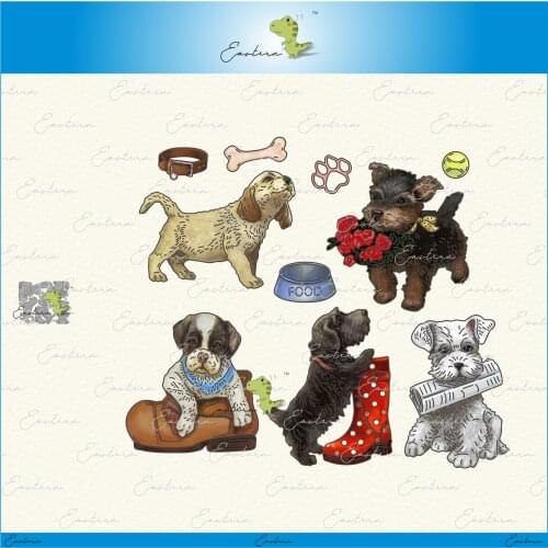 Pet Dog Collection metal cutting dies 2021 new diy molds Scrapbooking Paper Making die cuts crafts
