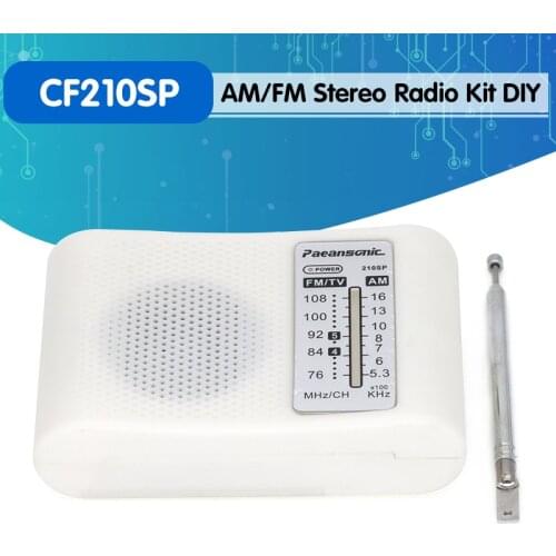 CF210SP AM/FM Stereo Radio Kit DIY Electronic Assemble Set Kit For Learner July DropShip DIY laboratory
