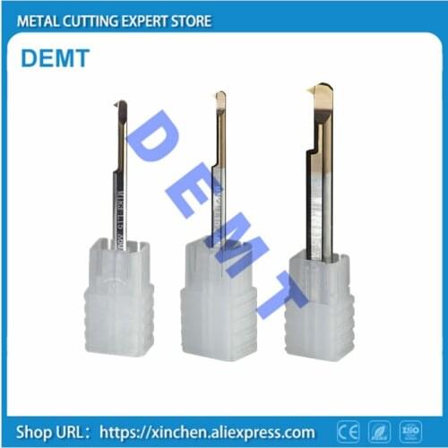 CNC thread Holder,3-6mm the overall carbide lathe,small diameter hole tool,high-quality new nano-coating HRC60 degrees