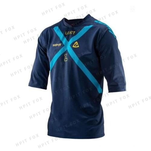 Motorcycle mountain bike team downhill jersey MTB Offroad DH MX bicycle locomotive shirt cross country mountain bike hpit leatt